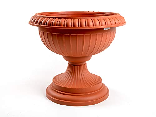 Formplastic Pflanzpokal Amphore Pflanzgefäß Blumentopf Pflanzkübel Blumenspindel Terakotta H 36 cm ET von Form Plastic