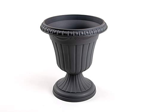 Formplastic Pflanzpokal Amphore dekorative Pflanzgefäß Schale Vase anthrazit grau H 56 cm Blumentopf Milano… von Form Plastic