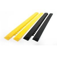 COBA Anti-Ermüdungsmatte Fatigue Step, Randleiste, B1, weiblich, gelb von COBA