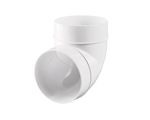 Bogen PVC 90° 100mm von Formteile Kunststoff