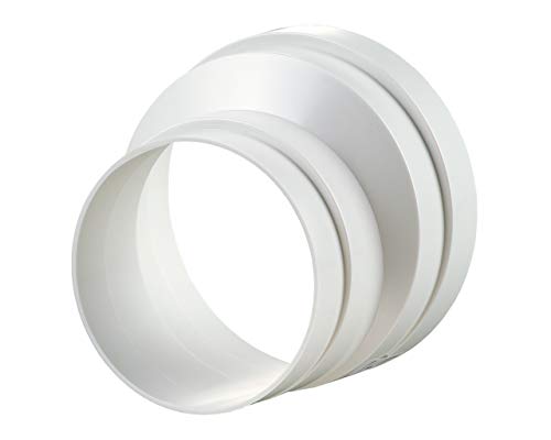 Reduzierstück PVC asymetrisch 125 auf 100mm von Formteile Kunststoff