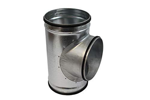 T-Stück 160mm mit Lippendichtung von Formteile Metall