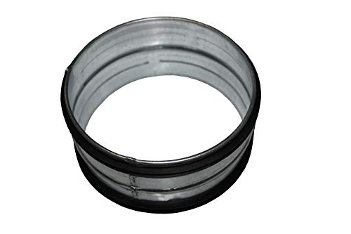 Verbindungsstück/Nippel 80mm mit Lippendichtung von Formteile Metall