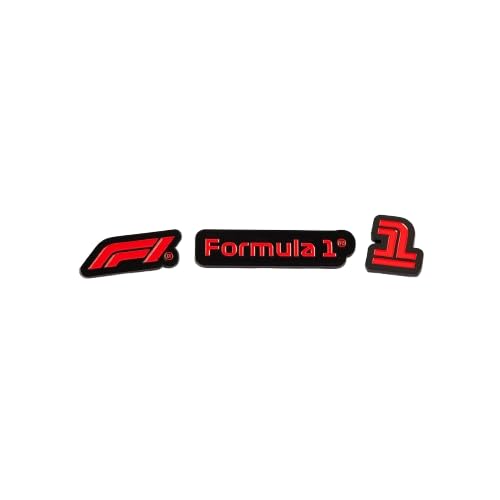 Formel 1 Logo-Magnete in den Farben schwarz und rot - 3er Pack Formel 1 Logo-Magnete in den Farben schwarz und rot - 3er Pack von Formula 1