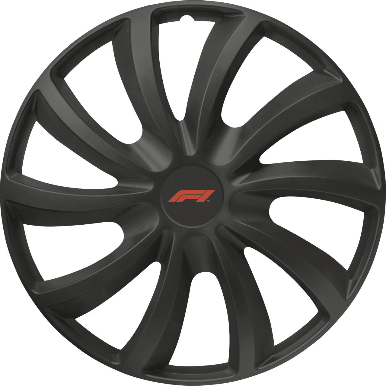 Fomula1 Radzierblende WC142 35 cm (14 Zoll) schwarz 4 Stück von Formula1