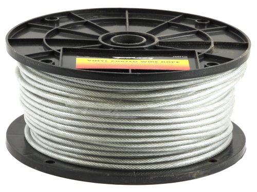 Forney 70451 Draht Seil, Vinyl beschichtet Flugzeuge Kabel, 250-feet-by 3/32 Thru 3/16 Zoll, 70451 von Forney