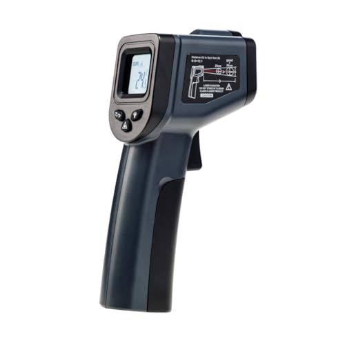 Forneza Infrarot-Thermometer I Temperaturmessgerät Digital bis zu 550°C(1022°F) I Einfache Handhabung IR Laser Infrarot Thermometer, Berührungslose für Kochen, Pizza, Oven, Braten, Industrie von Forneza