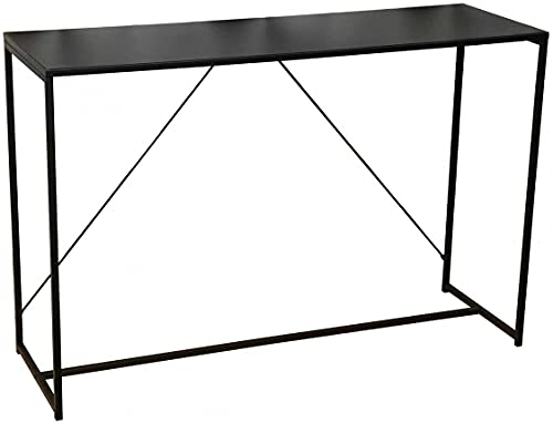 Fornord Urban Living Madison Konsolentisch, Metall, 120 x 39 x 79 cm, Schwarz von Fornord