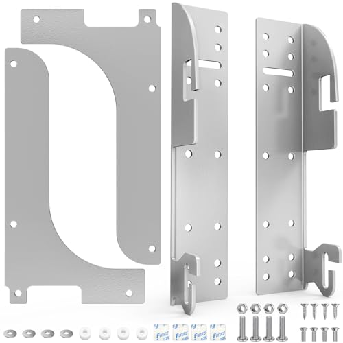 ForoGore 5WB-DMKIT Türhalterungs-Set, kompatibel mit Rev-A-Shelf 5WB1 5WB2 5CW2 Serie Korb RV Regal Türhalterung Kit für Schrank Organizer Küche Basis von ForoGore