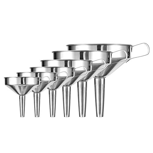 Forspero 10-24 Cm Edelstahl Weithals Flüssigwasseröl Trichter Küchenfilter Werkzeug - 20cm Forspero 10-24 Cm Edelstahl Weithals Flüssigwasseröl Trichter Küchenfilter Werkzeug - 20cm von Forspero