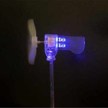 Forspero Rot Grün Weiß Blau Vertikal Diy Kleiner Gleichstrommotor Led Windmühlen Turbinen Windgenerator Modell - Blau Forspero Rot Grün Weiß Blau Vertikal Diy Kleiner Gleichstrommotor Led Windmühlen Turbinen Windgenerator Modell - Blau von Forspero