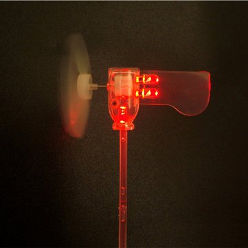 Forspero Rot Grün Weiß Blau Vertikal Diy Kleiner Gleichstrommotor Led Windmühlen Turbinen Windgenerator Modell - rot Forspero Rot Grün Weiß Blau Vertikal Diy Kleiner Gleichstrommotor Led Windmühlen Turbinen Windgenerator Modell - rot von Forspero
