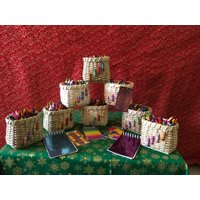 Auf Lager Buntstift-Körbe #1 Kinder Geschenk Enkel Geschenk Enkelin Großeltern Lehrer End Of Jahre von LostArtHomestead
