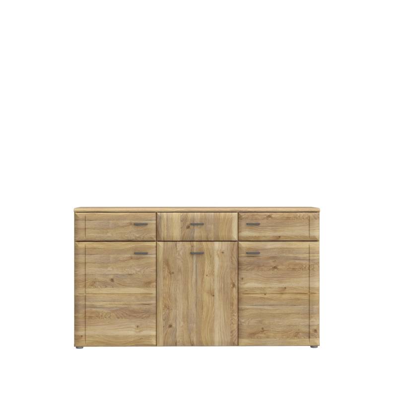 Forte Fabryki Mebli Sideboard AKINORI ca.B150 H86 T42 cm in D108 Novella Eiche von Forte Fabryki Mebli