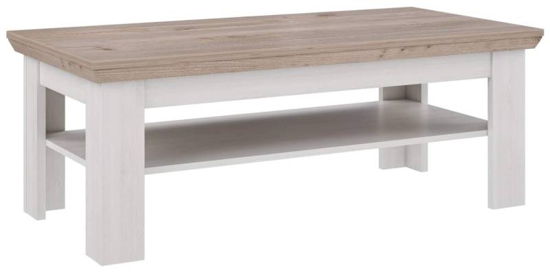 Couchtisch ILOPPA 120 x 60 cm Optik: Schneeeiche / Nelson Eiche, Forte von Forte