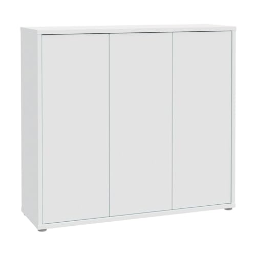FORTE Alice Springs Schuhschrank 100 110, moderner Flurschrank mit 3 Türen und 8 Einlegeböden, Holzwerkstoff, Secret Grey, 109,2 cm breit x 99,1 cm hoch x 34,9 cm tief FORTE Alice Springs Schuhschrank 100 110, moderner Flurschrank mit 3 Türen und 8 Einlegeböden, Holzwerkstoff, Secret Grey, 109,2 cm breit x 99,1 cm hoch x 34,9 cm tief von Forte