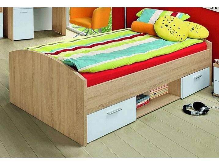 FORTE Bett Jugendbett WINNIE, braun von Forte