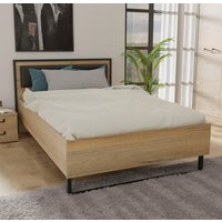 FORTE Bett, mit Metallkufe von Forte