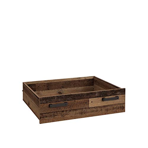 FORTE Clif Schublade zum Bett, Holzwerkstoff, Old – Wood Vintage/ Betonoptik Dunkelgrau, 67,4 x 84,1 x 24 cm FORTE Clif Schublade zum Bett, Holzwerkstoff, Old – Wood Vintage/ Betonoptik Dunkelgrau, 67,4 x 84,1 x 24 cm von Forte