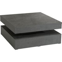FORTE Couchtisch, mit Funktion, drehbare Tischplatte, Breite ca. 78x78 cm von Forte