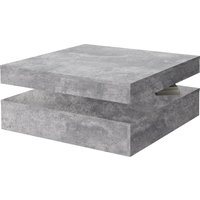 FORTE Couchtisch, mit Funktion, drehbare Tischplatte, Breite ca. 78x78 cm von Forte