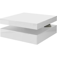 FORTE Couchtisch, mit Funktion, drehbare Tischplatte, Breite ca. 78x78 cm von Forte
