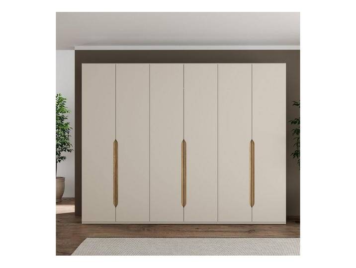 FORTE Drehtürenschrank Höhe 2,10 mtr., stehende Montage, Grifflos von Forte