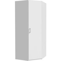 FORTE Eckkleiderschrank, Eckkleiderschrank, Stauraum, Aufsatz optional bestellbar von Forte