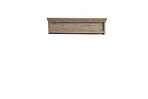FORTE Kashmir Wandregal, Holzwerkstoff, Bramberg Fichte, 122,8 x 33,8 x 24,5 cm von Forte