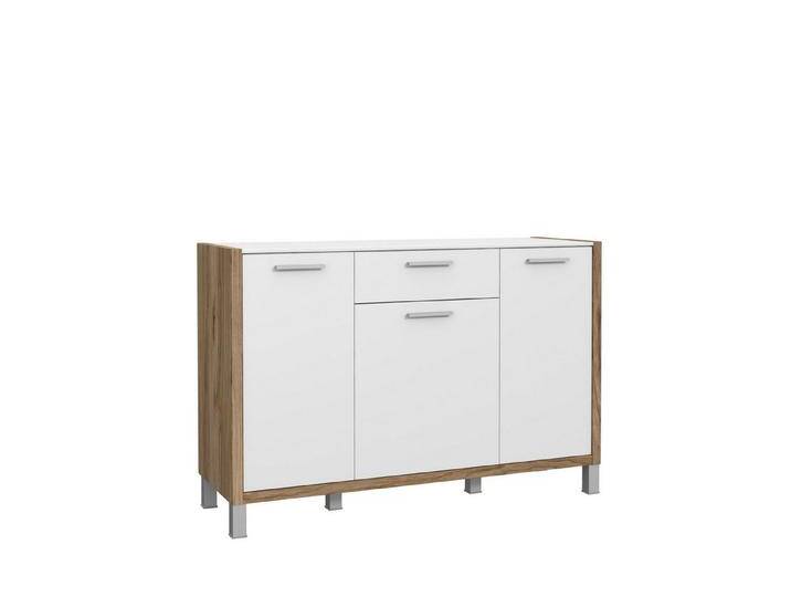FORTE Kombikommode Sideboard FREETOWN, weiß von Forte