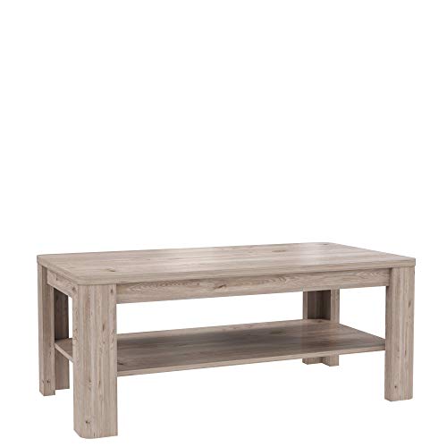 FORTE Locarno Couchtisch, Holzwerkstoff, Nelson Eiche, 45 x 110 x 60 cm von Forte