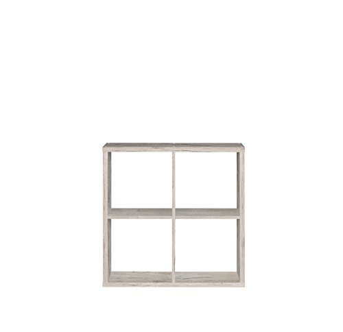 FORTE Mauro Regal 2 x 2 Fächer, Holzwerkstoff, Sandeiche, (B*H*T): 72,7 x 72,8 x 32,9 cm von Forte