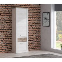 FORTE Mehrzweckschrank "Duro" Höhe 212 cm, Bücherregal mit Türen und Schublade, im Landhausstil FORTE Mehrzweckschrank "Duro" Höhe 212 cm, Bücherregal mit Türen und Schublade, im Landhausstil von Forte