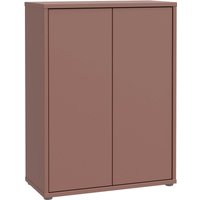 FORTE Schuhschrank "Alice Springs", (B/H/T 74,5/99,1/34,9 cm), Stauraumschrank, Mehrzweckschrank, grifflose Front, Push to open von Forte