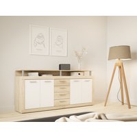 FORTE Sideboard, B/H/T 197,5/94,4/36,3 cm, viel Stauraum von Forte