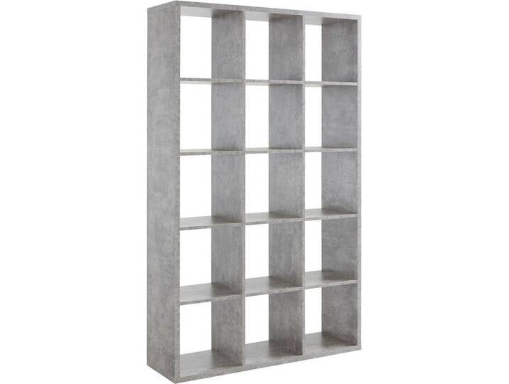 FORTE Standregal Mauro, grau, Betonoptik Lichtgrau FORTE Standregal Mauro, grau, Betonoptik Lichtgrau von Forte