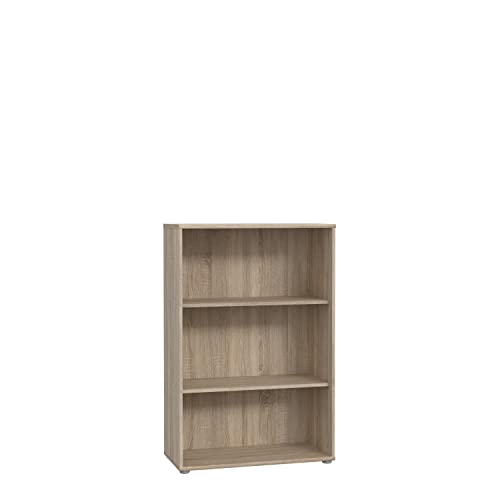 FORTE TEMPRA 2 Regal mit 2 Einlegeböden, Holzwerkstoff, Sonoma Eiche Dekor, (B x H x T) 73,7 x 111,1 x 34,8 cm von Forte