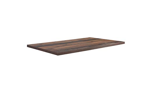 FORTE Tischsystem: Tischplatte aus Holzwerkstoff in Old Wood Vintage, 160 x 3,8 x 90 cm FORTE Tischsystem: Tischplatte aus Holzwerkstoff in Old Wood Vintage, 160 x 3,8 x 90 cm von Forte