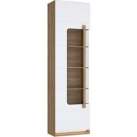 FORTE Vitrine "Attention", (B/H/T 60,2/210/34,3 cm), Vitrine inkl. Beleuchtung, Höhe 210 cm, Soft Close, Glastüre von Forte