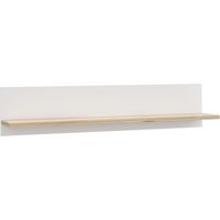 FORTE Wandboard "Vankka Regal Wandmontage", (B/H/T 120/25,6/21,9 cm), Wandregal, zweifarbiges Dekor, einfache Montage von Forte