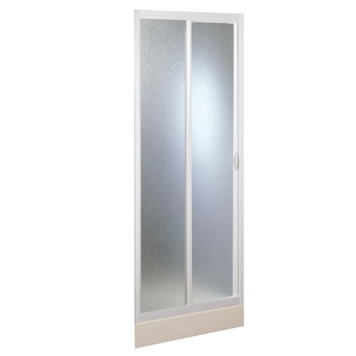 Forte Acryl Nischentür 130CM Mercurio mit seitlicher Öffnung von Forte