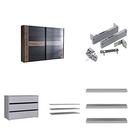 Forte Bellevue Kleiderschrank Set Premium von Forte