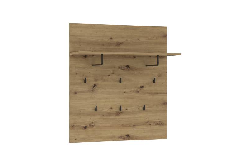 Forte Garderobenpaneel Trondheim in Artisan Eiche Nachbildung von Forte