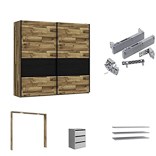 Forte Jacobina Kleiderschrank Set Premium von Forte