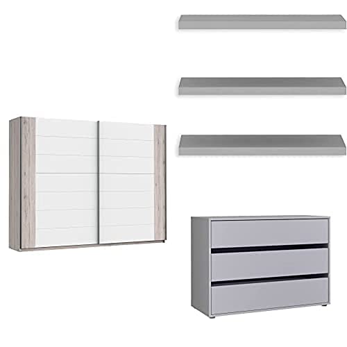 Forte Rondino 2,7 M Kleiderschrank Set Standard von Forte