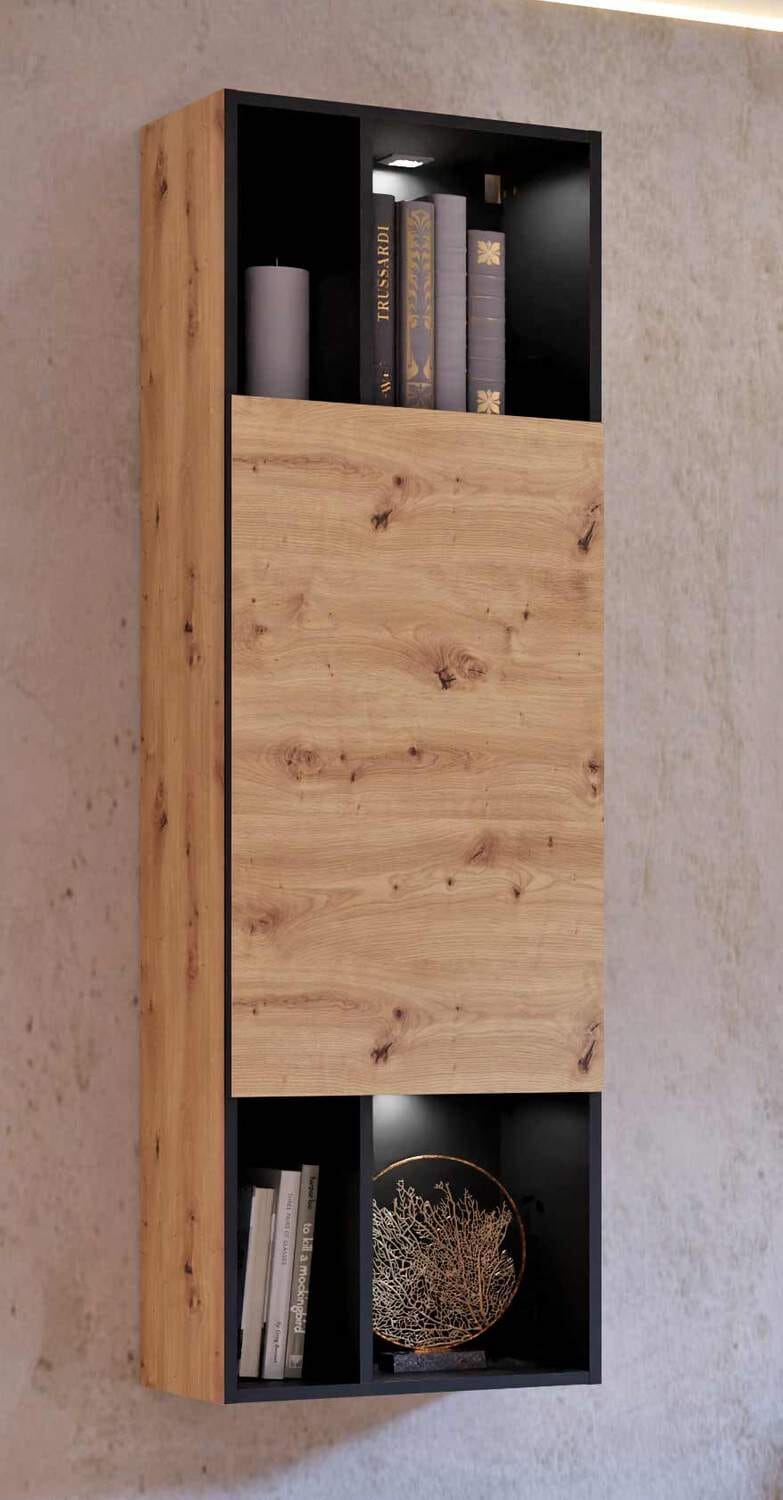 Hängeschrank KAELON 2 Türen Optik: Artisan Eiche, von Forte von Forte