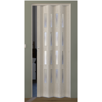 Falttür Luciana Esche weiß 3D, 4 Fenster Falttür Luciana Esche weiß 3D, 4 Fenster von Forte