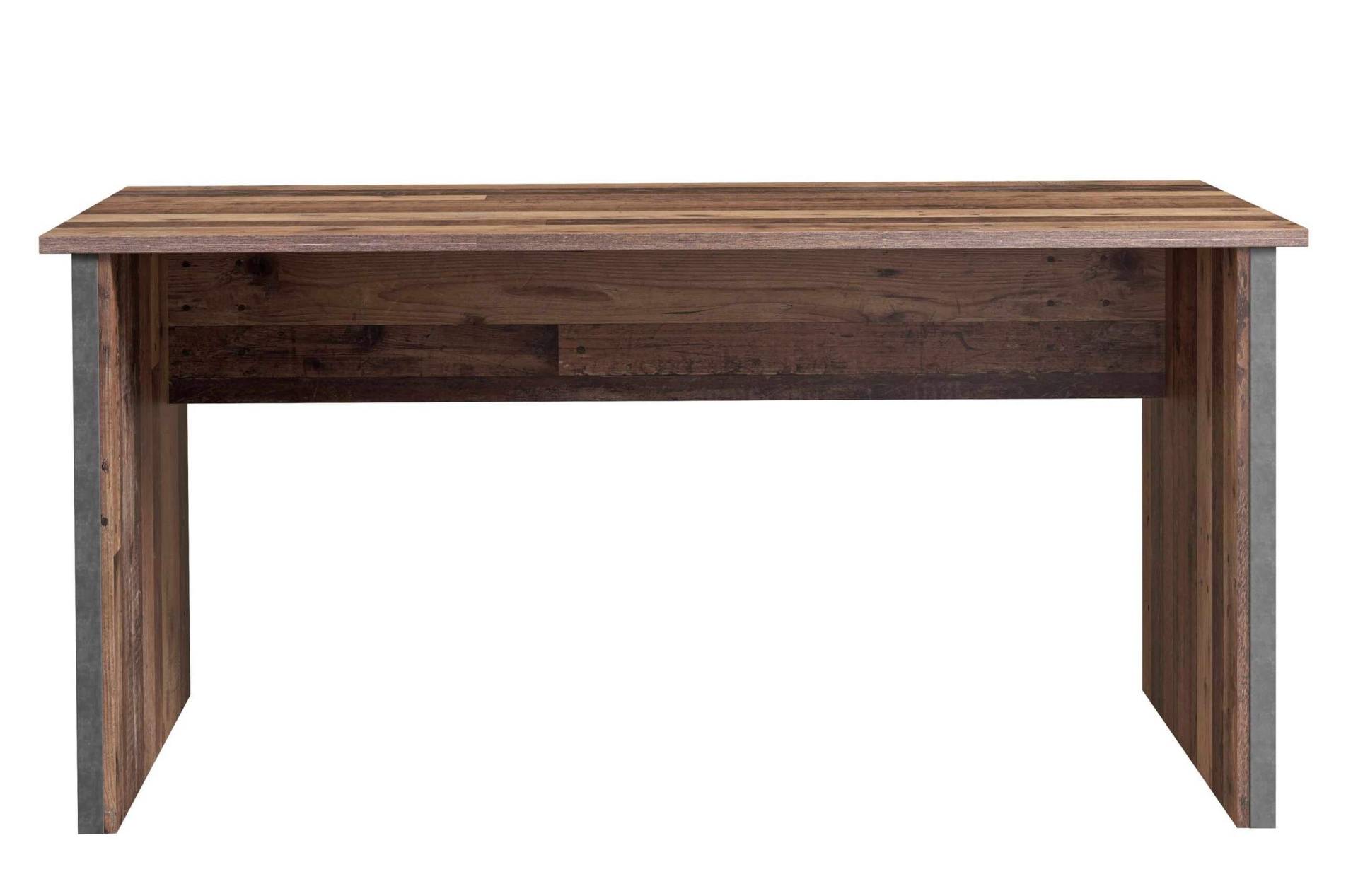 Schreibtisch Bürotisch CLIF 153 cm Optik: Old Wood Vintage, Forte von Forte