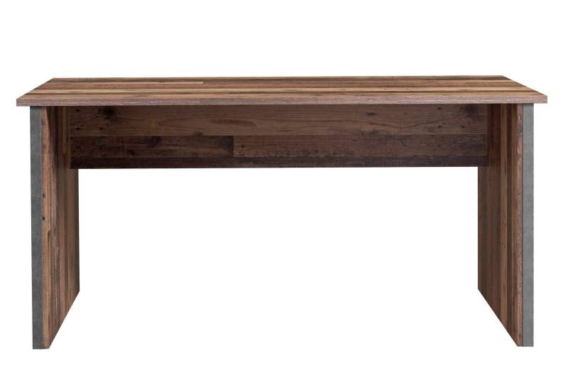 Schreibtisch Bürotisch CLIF 153 cm Optik: Old Wood Vintage, Forte von Forte