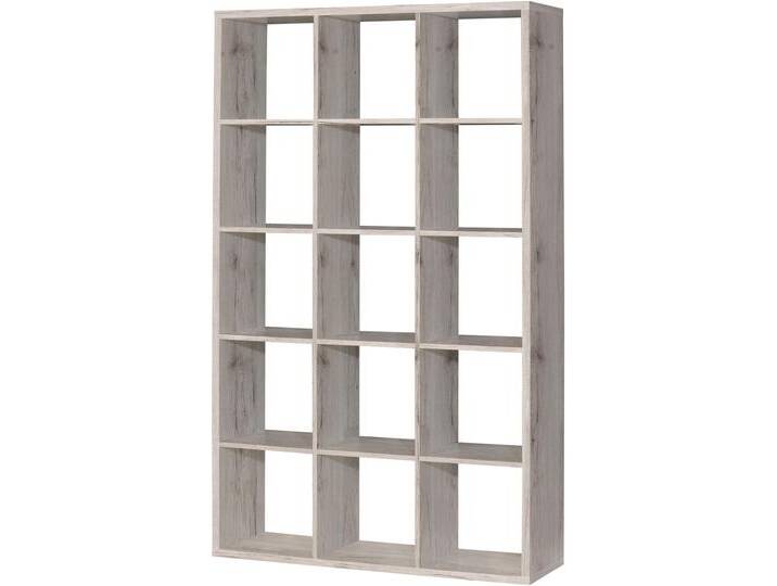 Standregal FORTE Mauro , braun (sandeichefarben), B:107,2cm H:176,3cm T:32,9cm, FSC-zertifizierter Holzwerkstoff, Regale von Forte